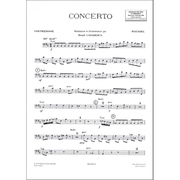 Concerto Pour Alto Parts Ctbasse